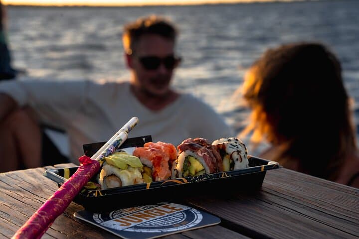 Bonaire Sushi Sunset Cruise: Champagne & Fresh Sushi at Golden Hour photo 4