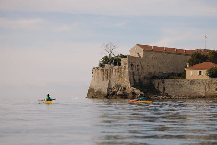 Budva Winter Sea Kayak to St. Nicholas Island and Coastal Caves photo 3