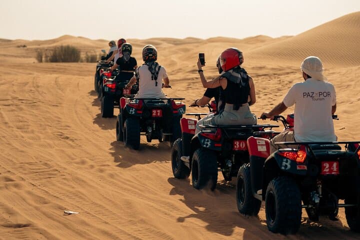 Dubai Half-Day Desert Safari: Quad Bikes, Sandboarding & Camel Ride photo 2