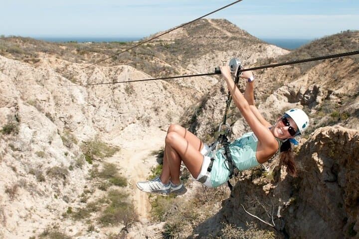 Zipline Challenge in Cabo — 7-Line Canyon Flight, Suspension Bridges & Rappelling photo 3