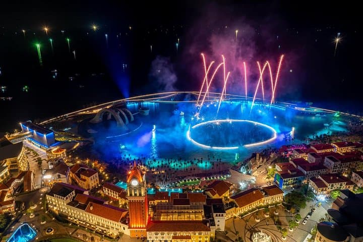 Phu Quoc Symphony of the Sea: Jetski Stunts & Fireworks at Kiss Bridge photo 1