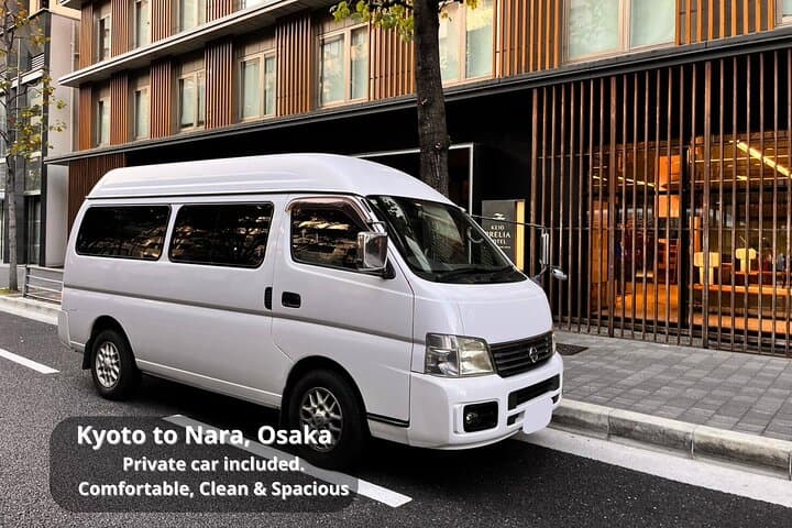 One-Day Kyoto, Nara & Osaka Private Tour — Shrines, Deer & Street Food