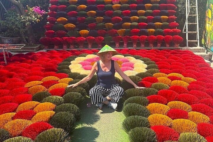 Hanoi Half-Day: Conical Hat Crafting & Quang Phu Cau Incense Village Tour photo 1