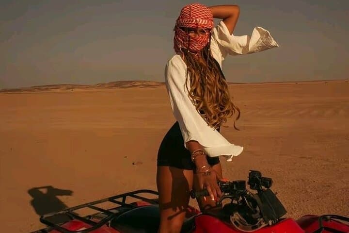 Hurghada Desert ATV Safari: 3-Hour Quad, Bedouin Village & Camel Ride photo 2