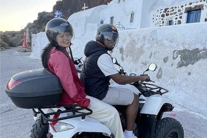 Santorini by ATV: Ride to Akrotiri, Red Beach & the Old Lighthouse photo 2