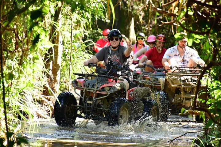 Roatán ATV & Eco-Wildlife Shore Excursion with Private Beach and Local Beer photo 2