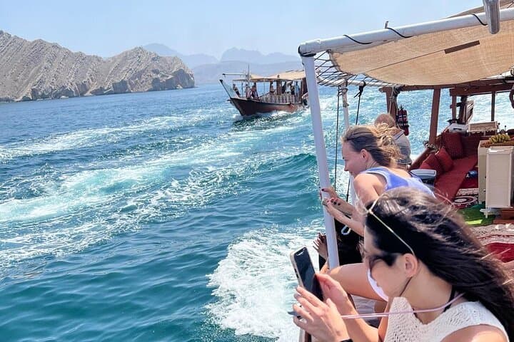 Overnight Musandam Fjords Dhow Cruise: Dolphin Spotting, Snorkeling & Kayaking photo 3