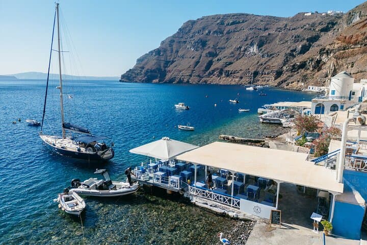 Santorini Oia Caldera Sunset Cruise with BBQ, BBQ & Drinks photo 2