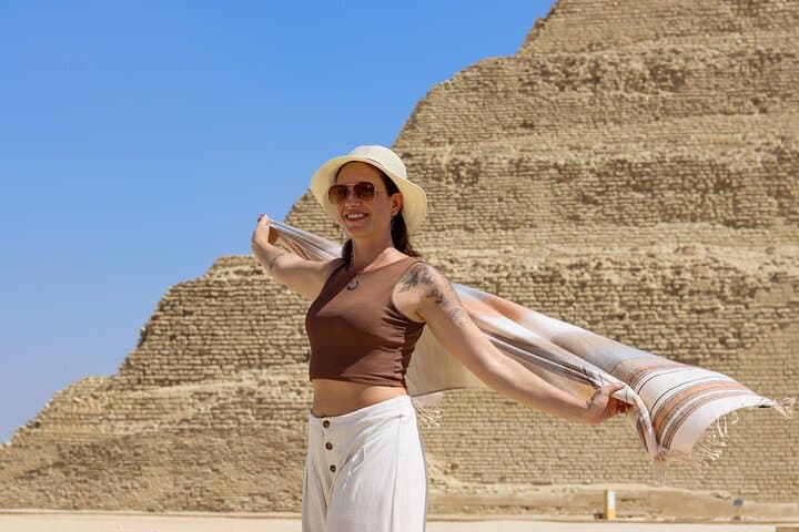 Giza Pyramids, Saqqara & Memphis: Private Full-Day with ATV at Sunset photo 3