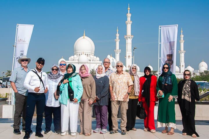 Abu Dhabi Mosque, Louvre & Yas Island Day Trip from Dubai