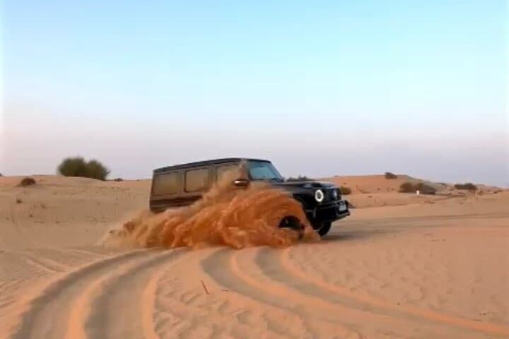 Dubai Private VIP Mercedes G63 Desert Safari: Luxury Dune Bashing & Camp Experience photo 3