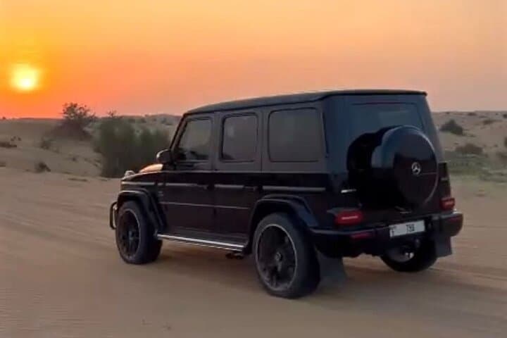 Dubai Private VIP Mercedes G63 Desert Safari: Luxury Dune Bashing & Camp Experience photo 2