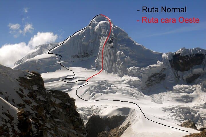 Tocllaraju 6034m: 4-Day Expedition from Huaraz via Ishinca Valley