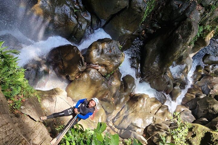 Half-Day Sport Canyoning at Cascade Vauchelet — Basse-Terre’s Black River Descent