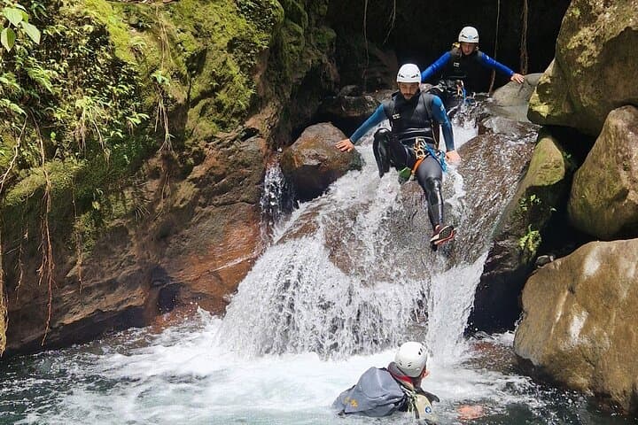Half-Day Sport Canyoning at Cascade Vauchelet — Basse-Terre’s Black River Descent photo 3