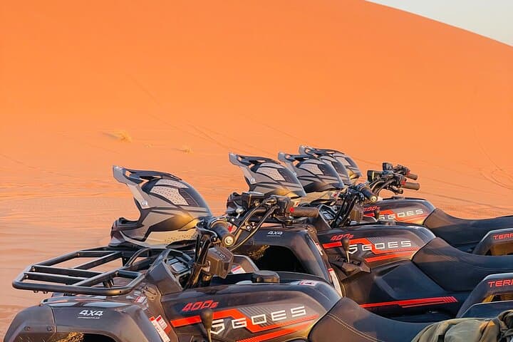 Merzouga Quad Bike Sunrise & Sunset Tour — 1 Hour in the Erg Chebbi Dunes photo 2