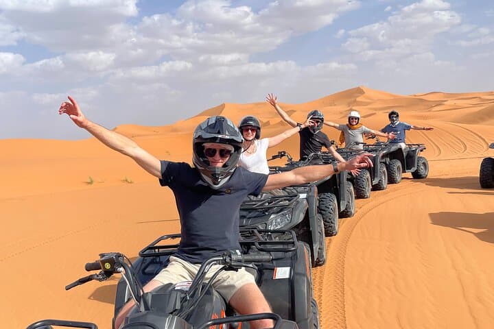 Merzouga Quad Bike Sunrise & Sunset Tour — 1 Hour in the Erg Chebbi Dunes photo 4