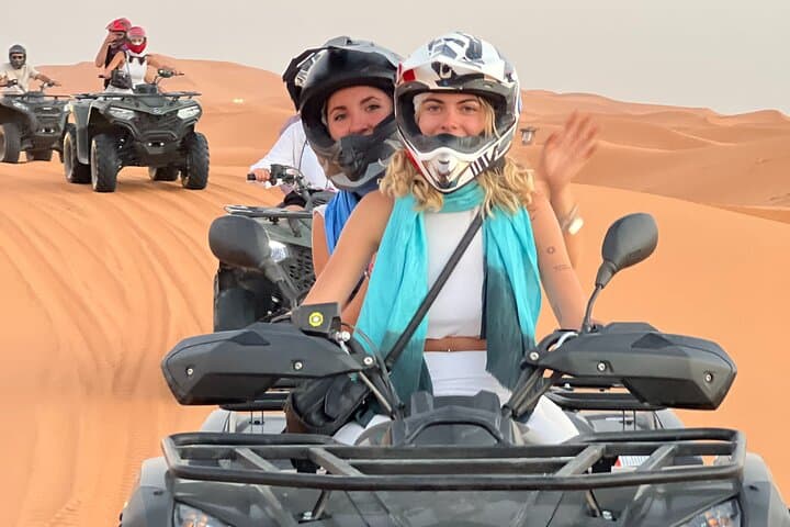Merzouga Quad Bike Sunrise & Sunset Tour — 1 Hour in the Erg Chebbi Dunes photo 3