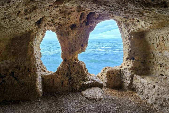 Benagil Hiking Cliffs & 4 Treasure Experience from Faro — Praia da Marinha, Benagil, Algar Seco photo 5