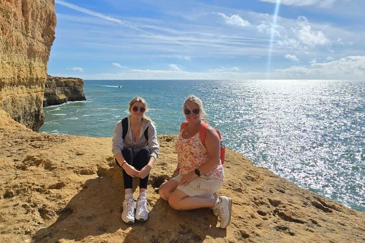 Benagil Hiking Cliffs & 4 Treasure Experience from Faro — Praia da Marinha, Benagil, Algar Seco photo 4