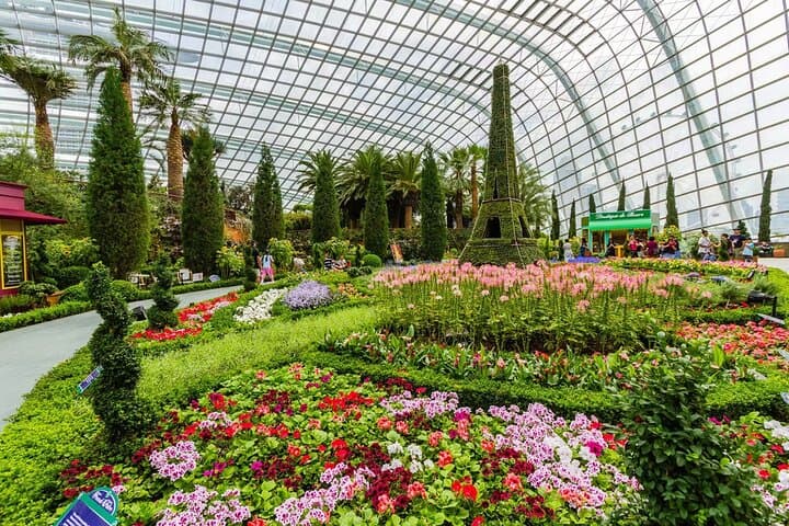 Gardens by the Bay Flower Dome & Cloud Forest: Singapore Conservatory Entry