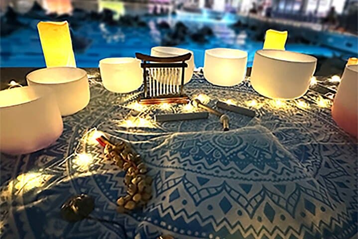 Poolside Floating Soundbath at Marriott Marquis San Diego - Bayfront Guided Meditation photo 2