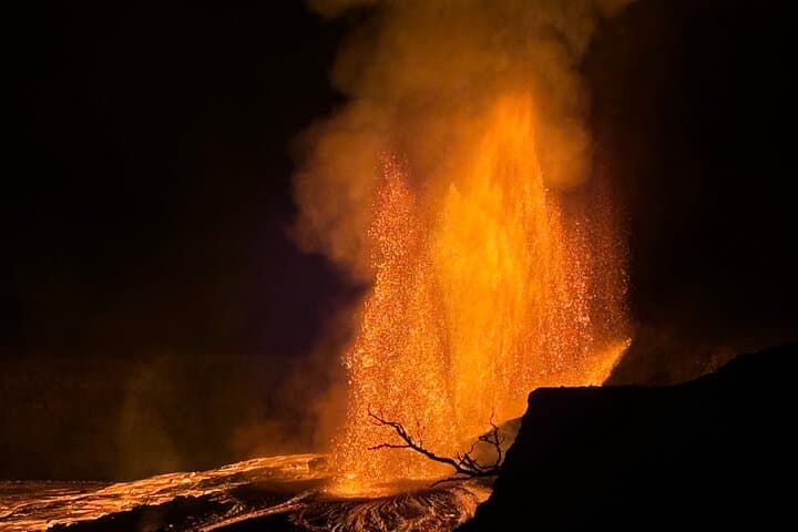 Hilo Shore Excursion: Volcano, Waterfall & Black Sand Beach with Lunch