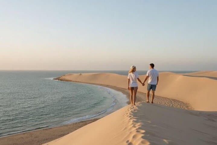 Doha Desert Safari & Inland Sea Tour — 4x4 Dune Bashing, Sandboarding & Camel Ride photo 4