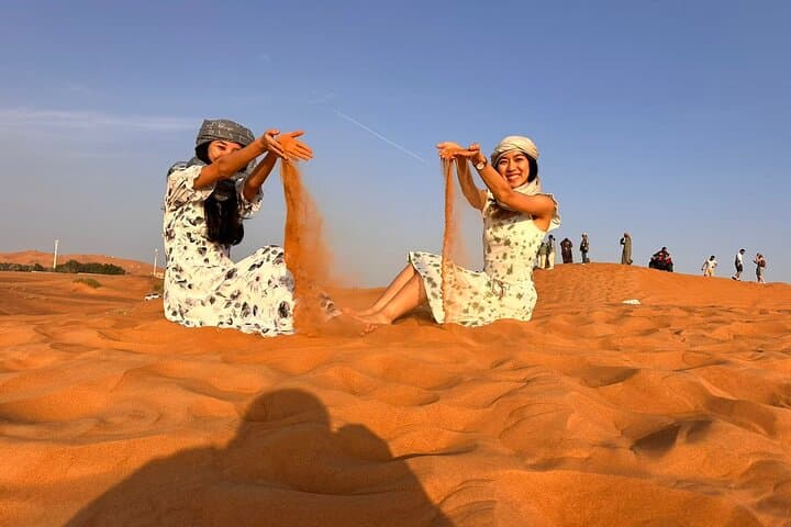 Evening Desert Safari Dubai: Lahbab Dune Bashing, Camel Ride & BBQ Under the Stars photo 2
