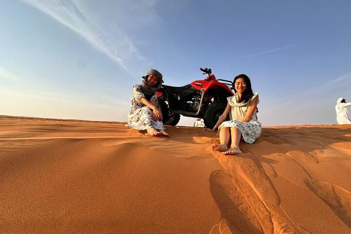 Dubai Desert Safari: Lahbab Red Dunes Dune Bashing, Camel Ride & BBQ Dinner