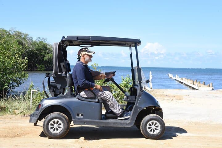 Roatán 4-in-1 Zipline, Golf Cart & Beach Club Adventure with Sloths photo 6