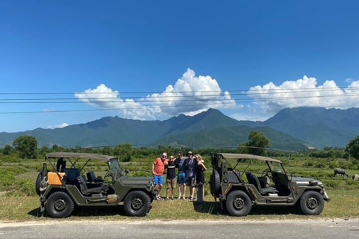 Hoi An to Hue Jeep Tour via Hai Van Pass — One-Way Scenic Jeep Adventure