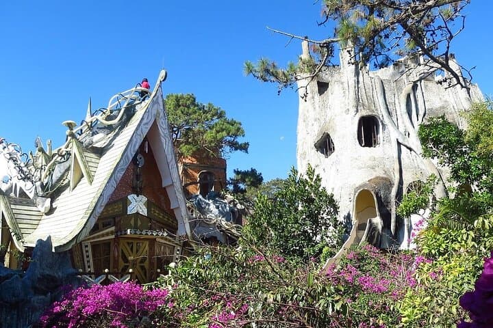 Full-Day Da Lat City Tour: Crazy House, Datanla Waterfall & Linh Phuoc Pagoda photo 4