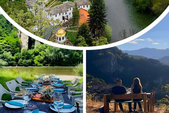 Iskar Gorge Wine Picnic: Skaklia Waterfall & Cherepish Monastery Day Tour from Sofia
