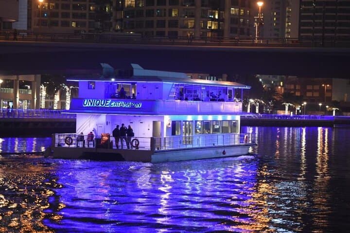 NYE Dubai Marina Dhow Cruise: Midnight Fireworks & Dinner on the Water