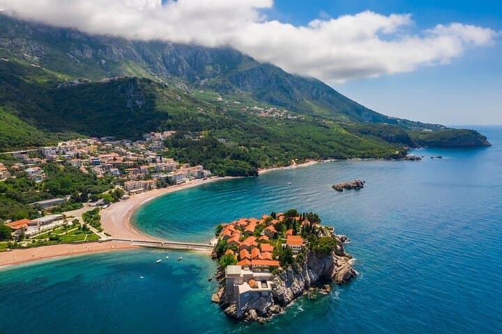 Tirana Day Trip: Budva & Sveti Stefan Coastal Highlights