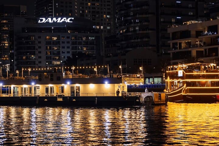 Dubai Marina Sunset & Night Dinner Cruise with Live Show — Scenic Dining on the Water photo 4