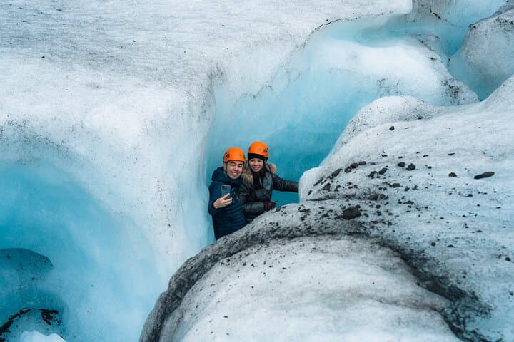 Inside Vatnajökull: Skaftafell Blue Ice Cave & Glacier Hike photo 4