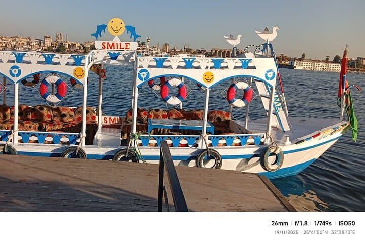 Luxor Private Sunset Motorboat Ride on the Nile - 90-Minute Evening Cruise photo 4