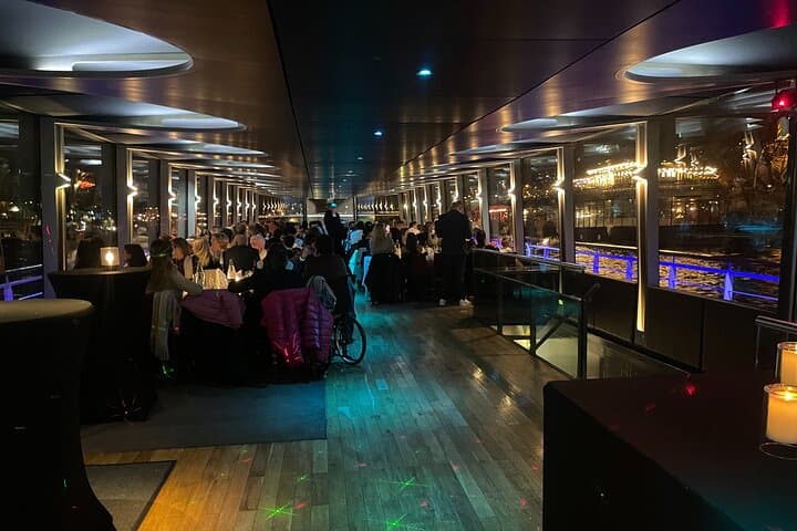 New Year’s Eve Dinner Cruise & DJ Party on the Seine with Eiffel Tower Views photo 2