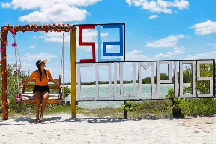 Isla Columpios and Progreso Day Trip: Swim the Swings & Walk Progreso Pier