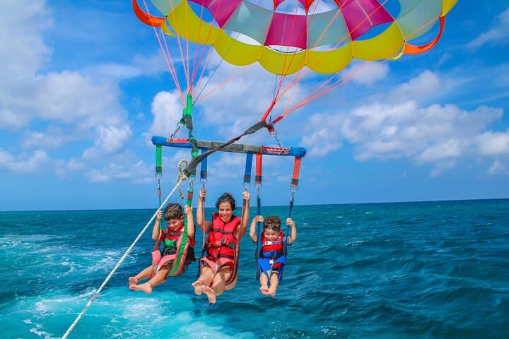 Parasailing Adventure Aruba: 360° Aerial Views Over Caribbean Waters photo 3