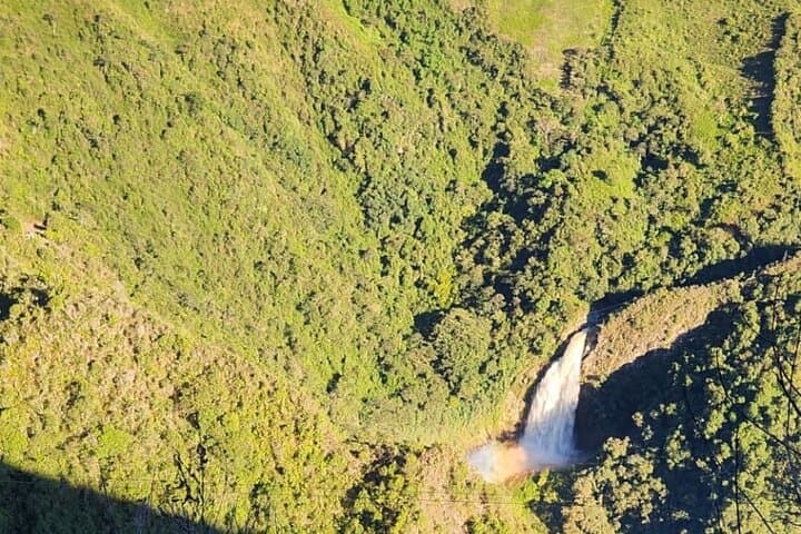 Soar and Splash: Medellín's Highest Zipline and Waterfall Hike