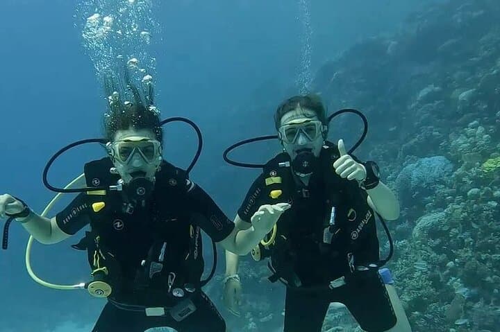 Full-Day Beginner Scuba Diving in Hurghada: Two Reef Dives, Lunch & Hotel Pickup photo 3