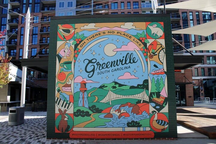 Custom 1-Hour Greenville History Walking Tour — Downtown Highlights