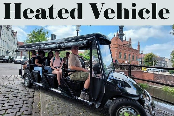 Gdańsk Golf Cart City Tour — 90-Min Old Town & Motława River Highlights