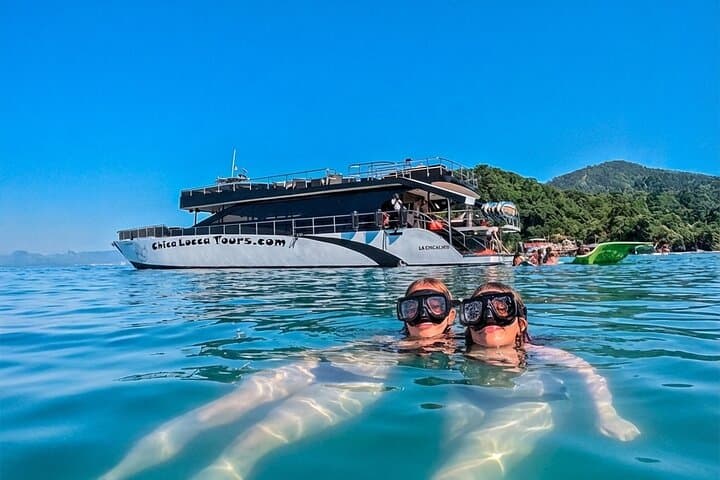 Mega Yacht All-Inclusive Yelapa Waterfall & Snorkeling Cruise from Puerto Vallarta