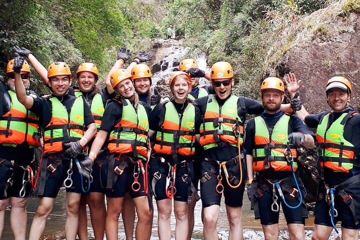 Full-Day Canyoning in Da Lat: Waterfalls, Abseils & Zipline Adventure photo 5