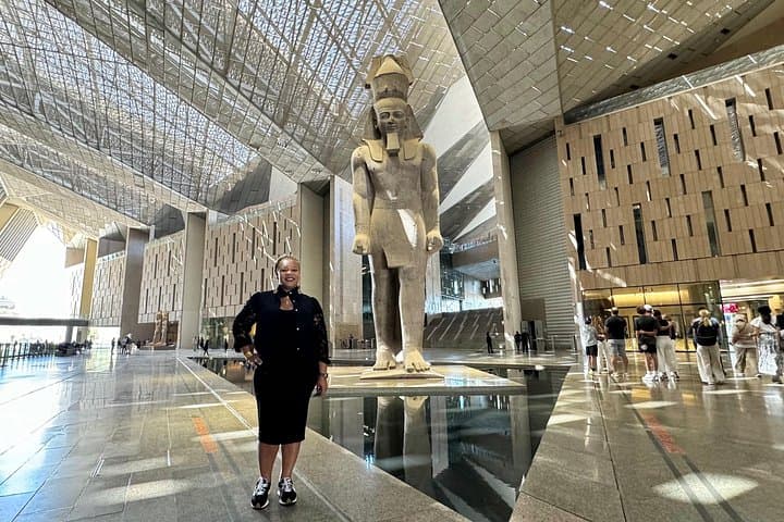 Giza Pyramids, Sphinx & Grand Egyptian Museum: Private Tour with ATV and Camel Ride