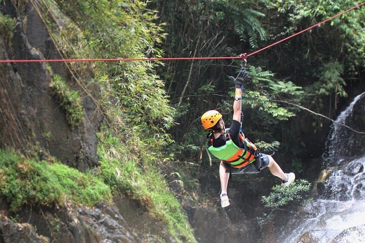 Da Lat Canyoning Challenge: Half-Day Waterfall Rappelling & Natural Slides photo 3